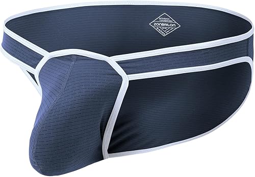 ZONBAILON Ropa interior para hombre, bolsa elástica, sexy, de tiro bajo, con aumento de abultamiento