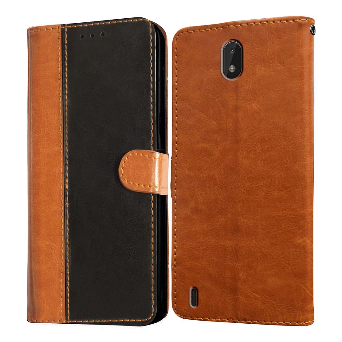 Nokia C01 Plus Flip Cover - Premium Leather -9