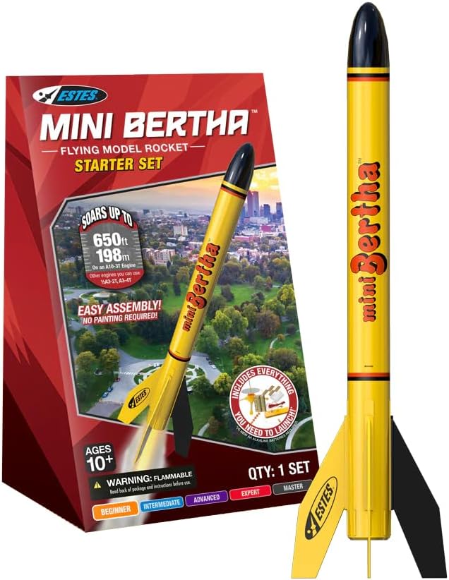Estes MINI Bertha Starter Set Skill Beginner EST5332
