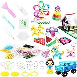 Steemjoey Abalorios Cuentas de Agua, 1000 Perlas Kit Abalorios 10 Colors, Abalorios Cuentas de Agua Multicolor, Niños DIY Educativos Artesanía Craft Kits para Regalo Chico Chica Niños