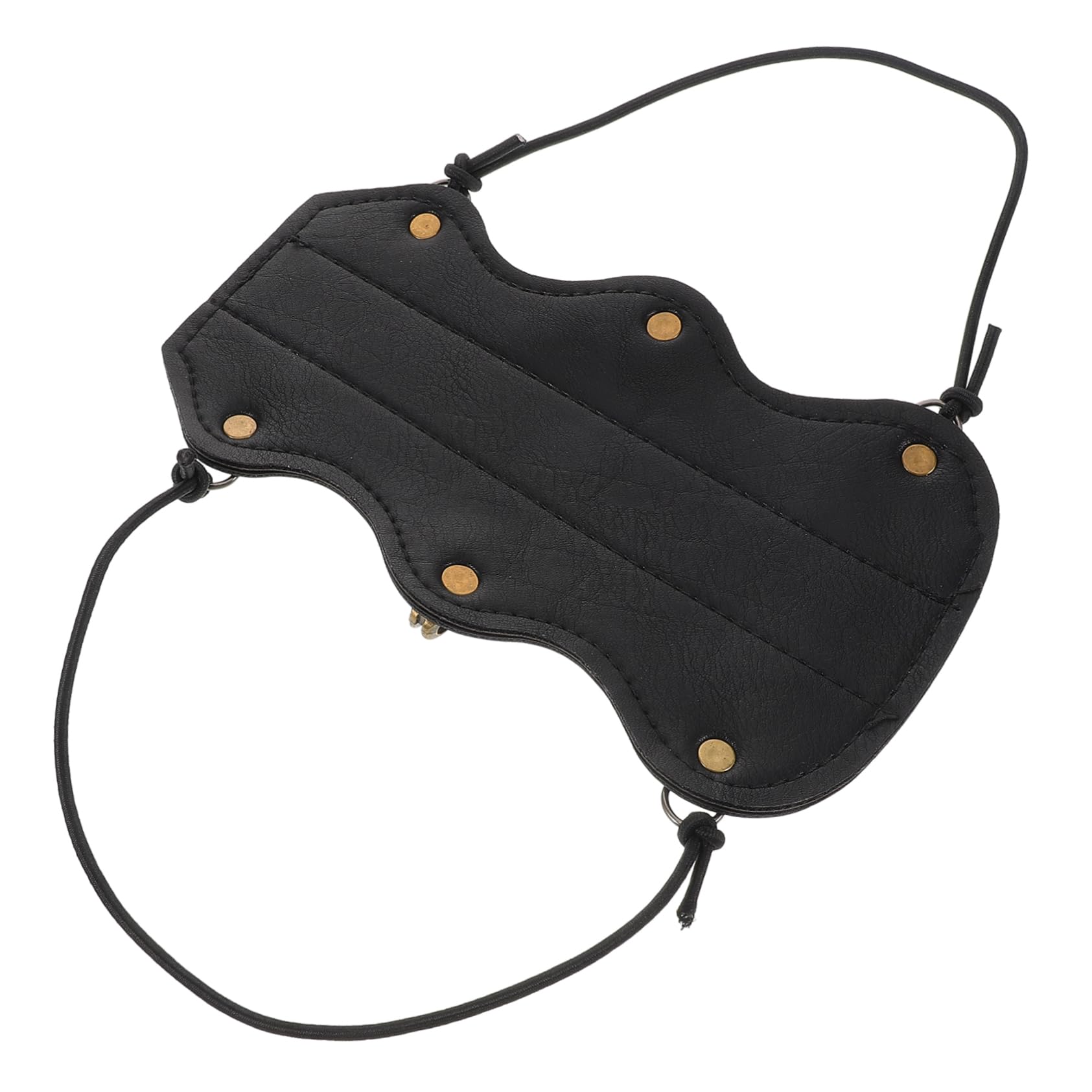 GOOHOCHY Djustable Wrist Arm Guards Bow Hunting Protection Forearm Protectors for Recurve Bows Arm Guards Traditional Pirate Style Comfortable Fit for Archery