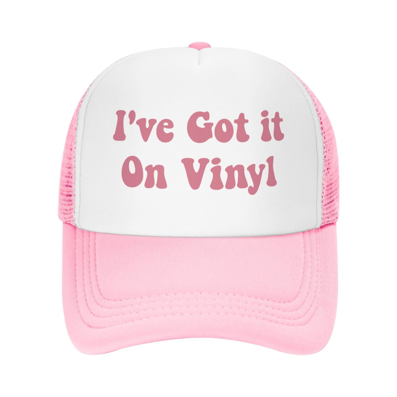 Put It On My Boyfriends Tab Trucker Hats for Women Pink Men Humor Gift Pink Hats for Men