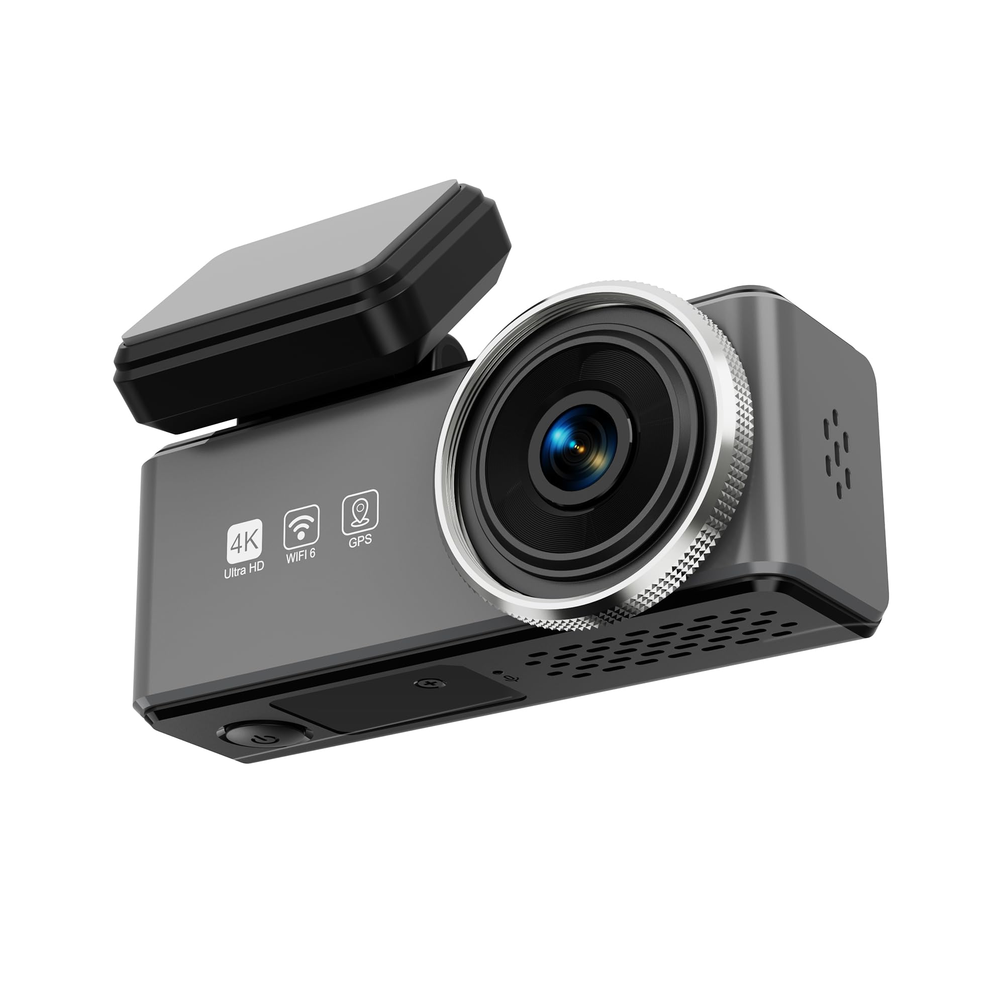 KAWA 4K Dash Cam Front and Rear AI-ISP True Color Night Vision Free 64GB Card 2160P 1080P WiFi