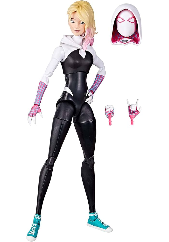 (ハズブロ) マーベル スパイダーマン スパイダーバース アクション フィギュア : スパイダーグウェン マーベルレジェンド・シリーズ スパイダーマン：アクロス・ザ