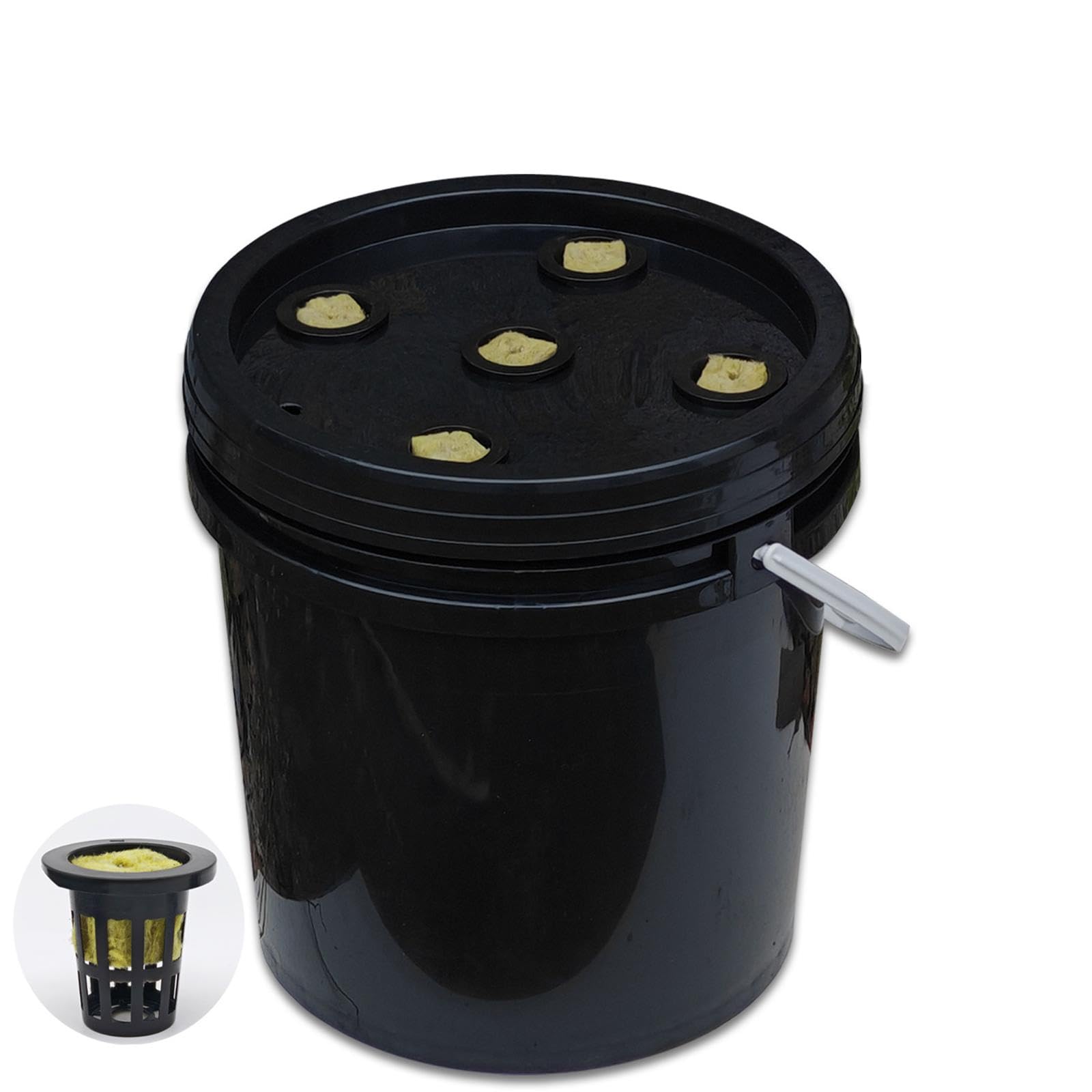 Gralara Dwc Hydroponics di in Acqua Profonda Kit per Giardino Kit per di Coltivazione per Prato per