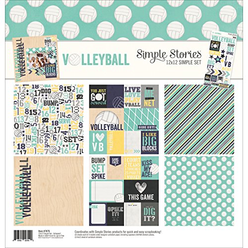 Simple Stories Volleyball 12x12 Collection Kit