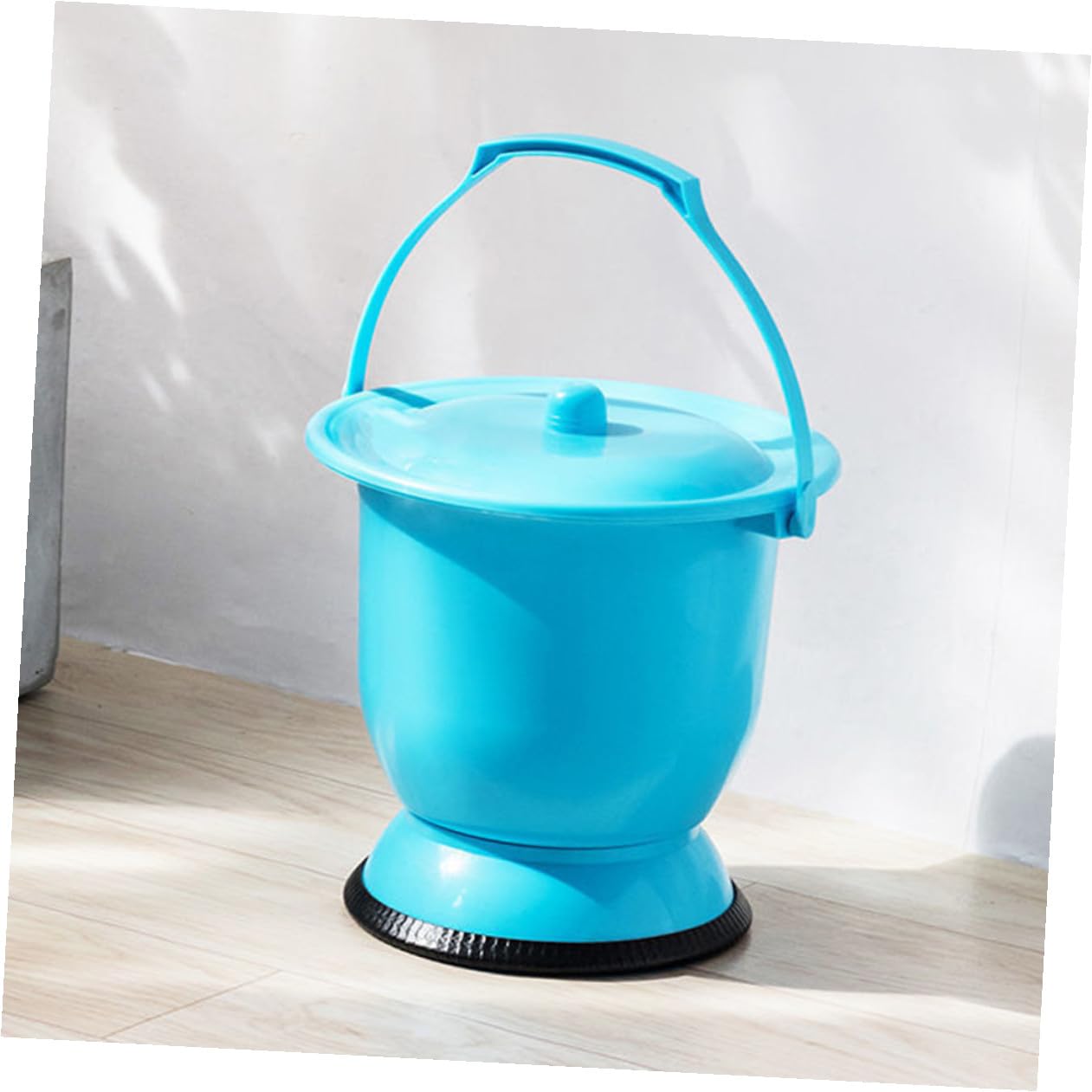 Vasino Portatile in Plastica Resistente con Manico per Anziani Donne Incinte Orinatoio Casa e Camera da Letto Facile da Pulire Macchie