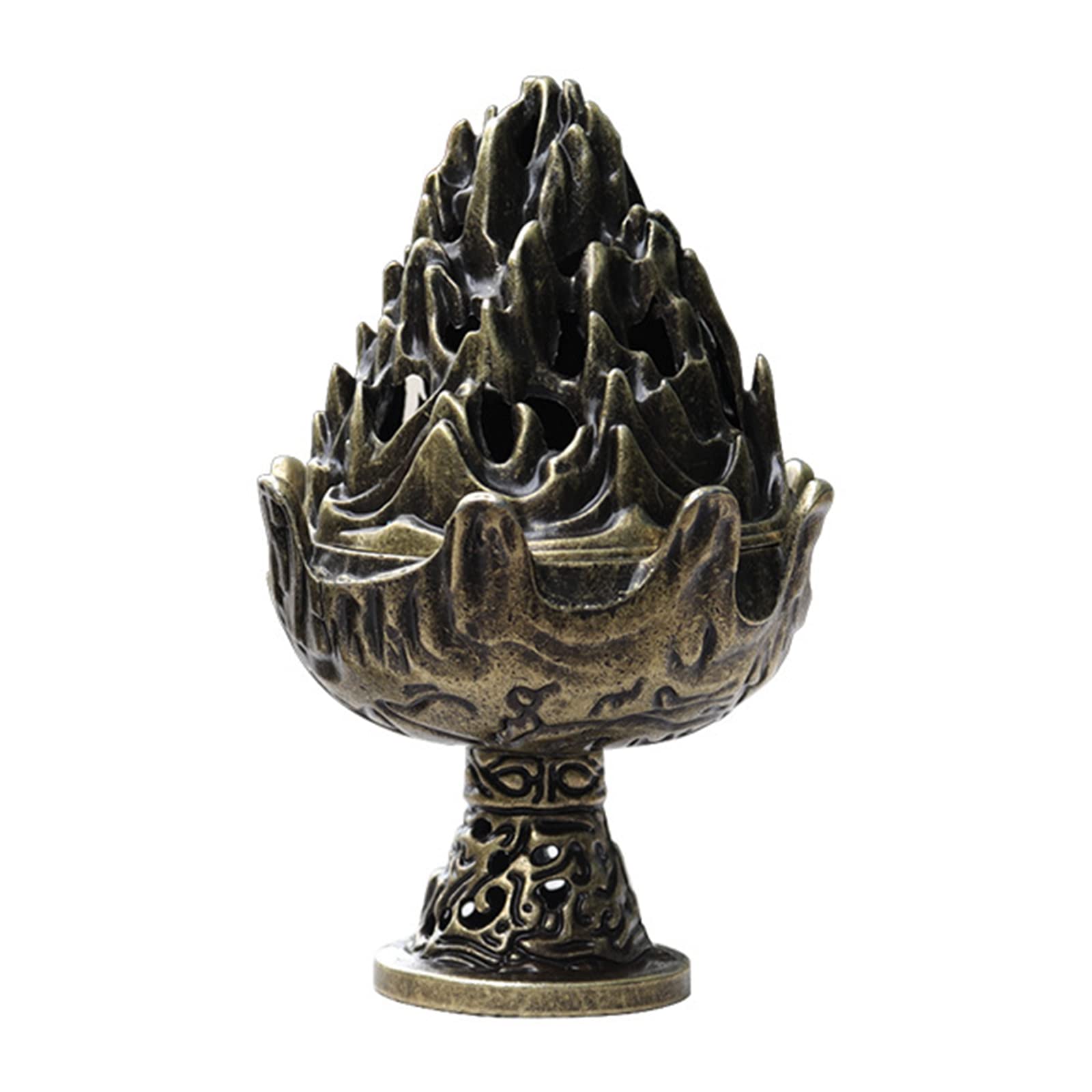 Buxuaaaa Mountain Metal Burners Holders Supplies for Dormitory Room Bedroom Tabletop Decorations Metal Burners