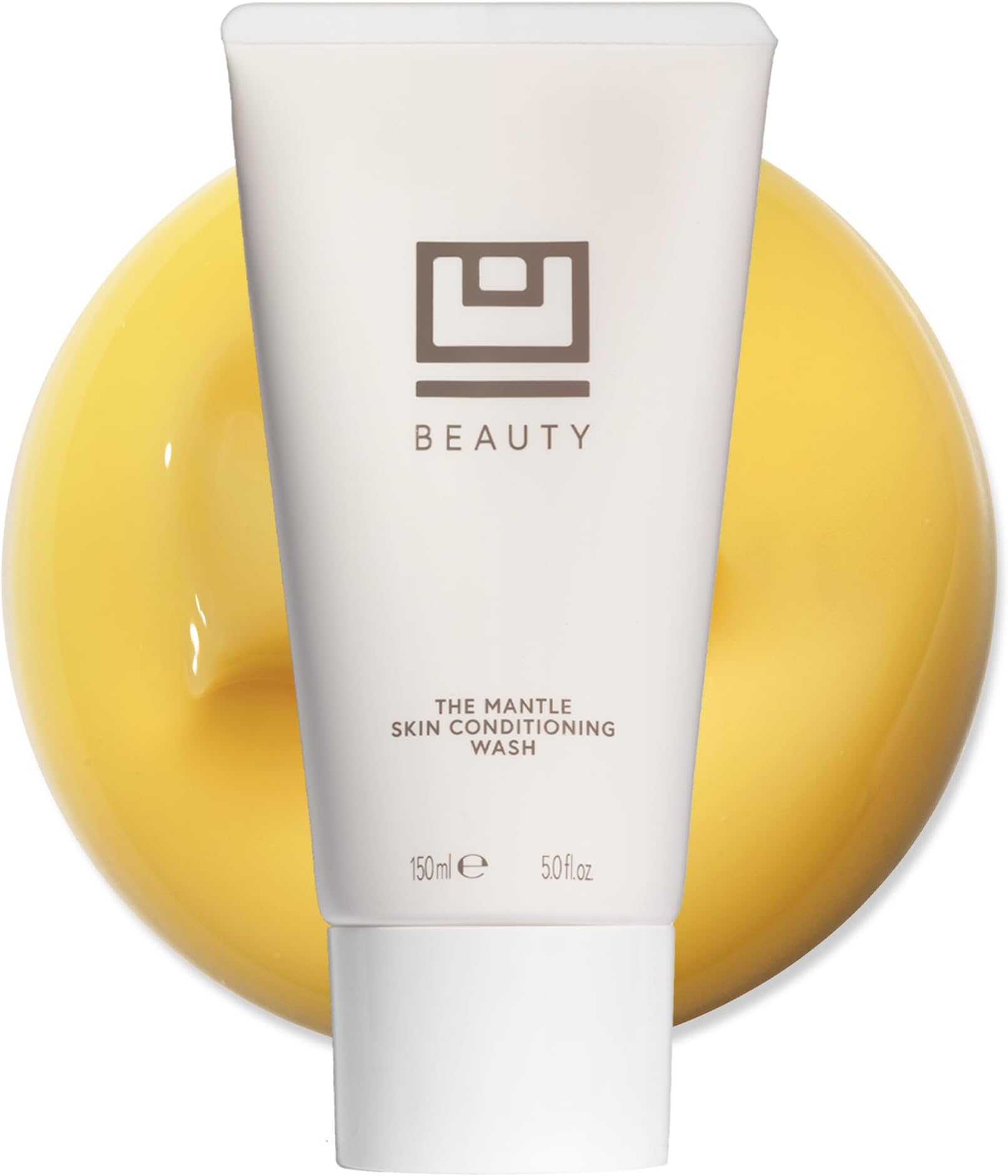 U Beauty The MANTLE Skin Conditioning Wash - Hydrating Facial Cleanser & Makeup Remover with Vitamin C + E, Fruit AHAs, and Hyaluronic Acid for Clean, Refreshed and Hydrated-Looking Skin - 5.0 fl oz