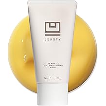 U Beauty The MANTLE Skin Conditioning Wash - Hydrating Facial Cleanser &amp; Makeup Remover with Vitamin C + E, Fruit AHAs, and Hyaluronic Acid for Clean, Refreshed and Hydrated-Looking Skin - 5.0 fl oz