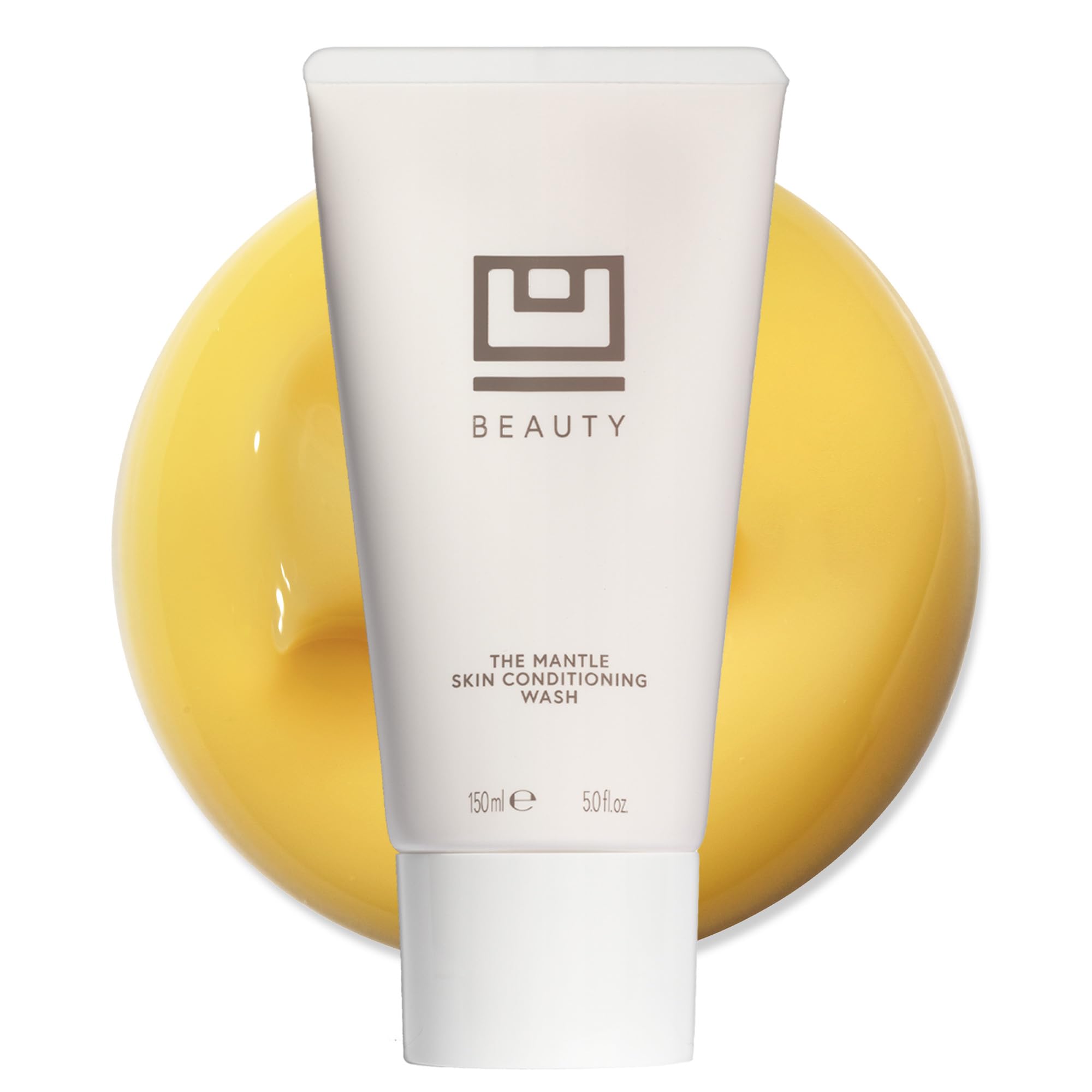 U Beauty The MANTLE Skin Conditioning Wash - Hydrating Facial Cleanser & Makeup Remover with Vitamin C + E, Fruit AHAs, and Hyaluronic Acid for Clean, Refreshed and Hydrated-Looking Skin - 5.0 fl oz
