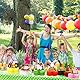 Kotkiddy 6 Stück Farm Tiere Party Deko Honeycomb Tischdekoration Farm Thema Kuchen Bälle Tisch Deko Scheune Geburtstag Party Zubehör Für 3D Tischdekoration Baby