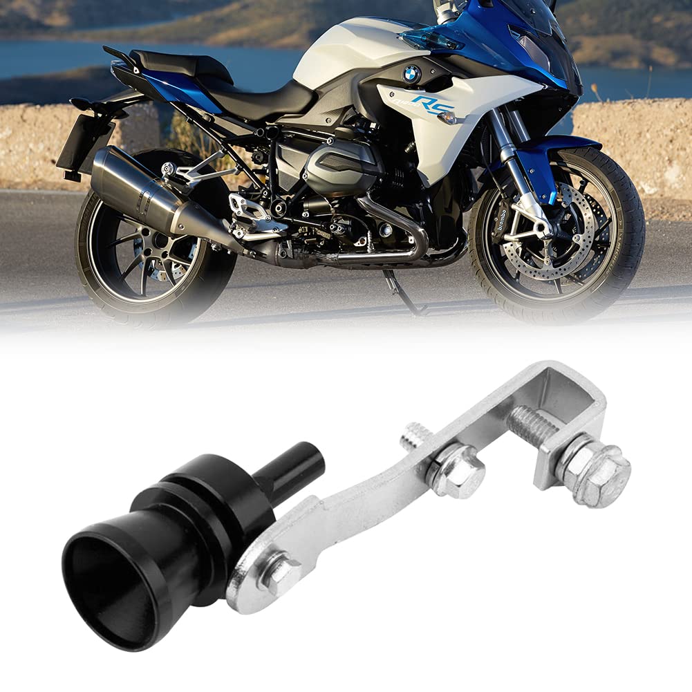 Fischietto Marmitta Auto, Turbo Sound Auto, Turbo Whistle, Terminale Turbo con Fischio, Fischietto a Turbina, Rumore Marmitta Auto, Turbo Sound Simulator Fischio, Turbo Sound Whistle, S, Nero