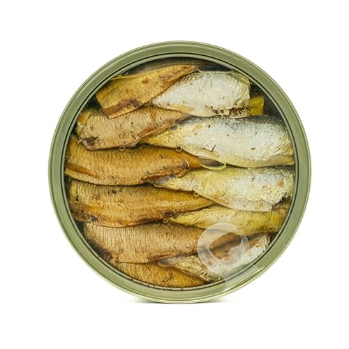 Miniatura 5 de Grilled Catch - Paquete variado de 5 sabores Sampler Wild Caught Brisling Sardinas en aceite de oliva, 4.2 onzas (paquete de 5)