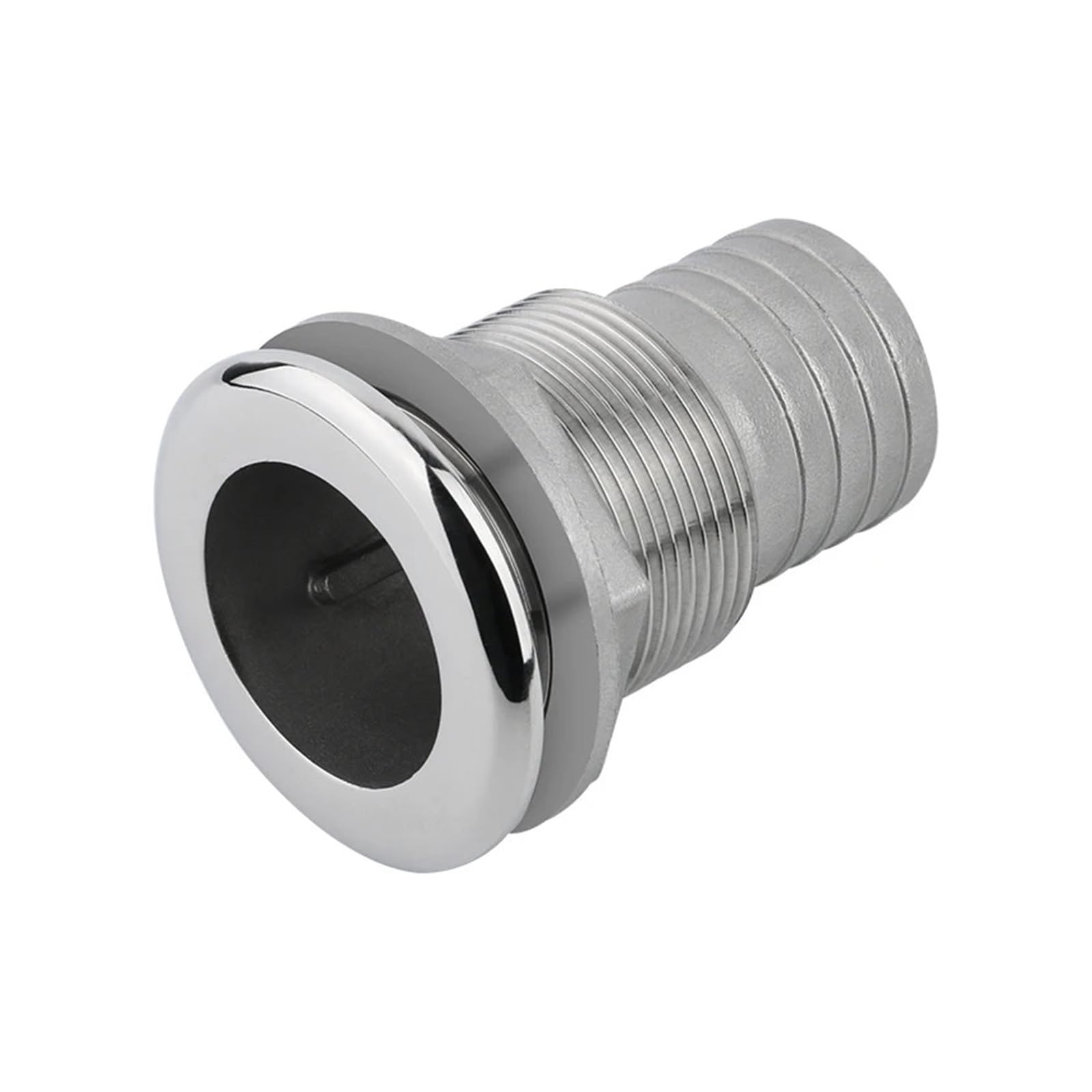 Ship Fittings 316 Stainless Steel Thru Hull Fitting Outlet Drain Hose Pipe Boat Accessories Drain Kit Marine Hardware(A)