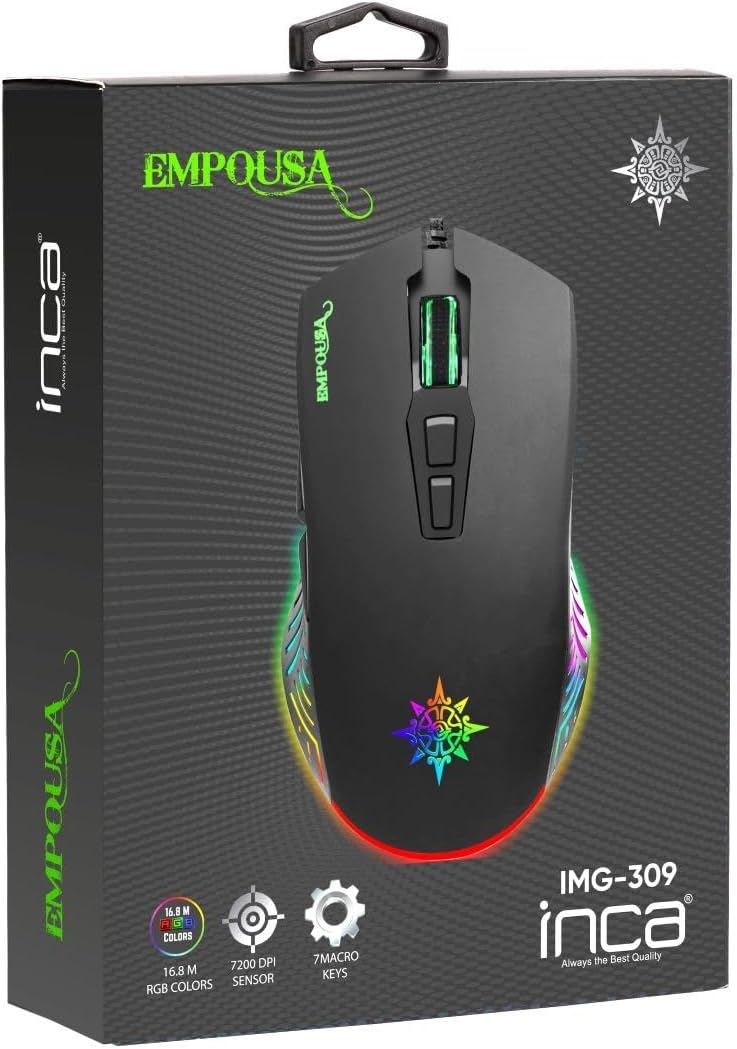 Inca RATE GAMING EMPOUSA RGB MACRO KEYS PROFESSIONAL