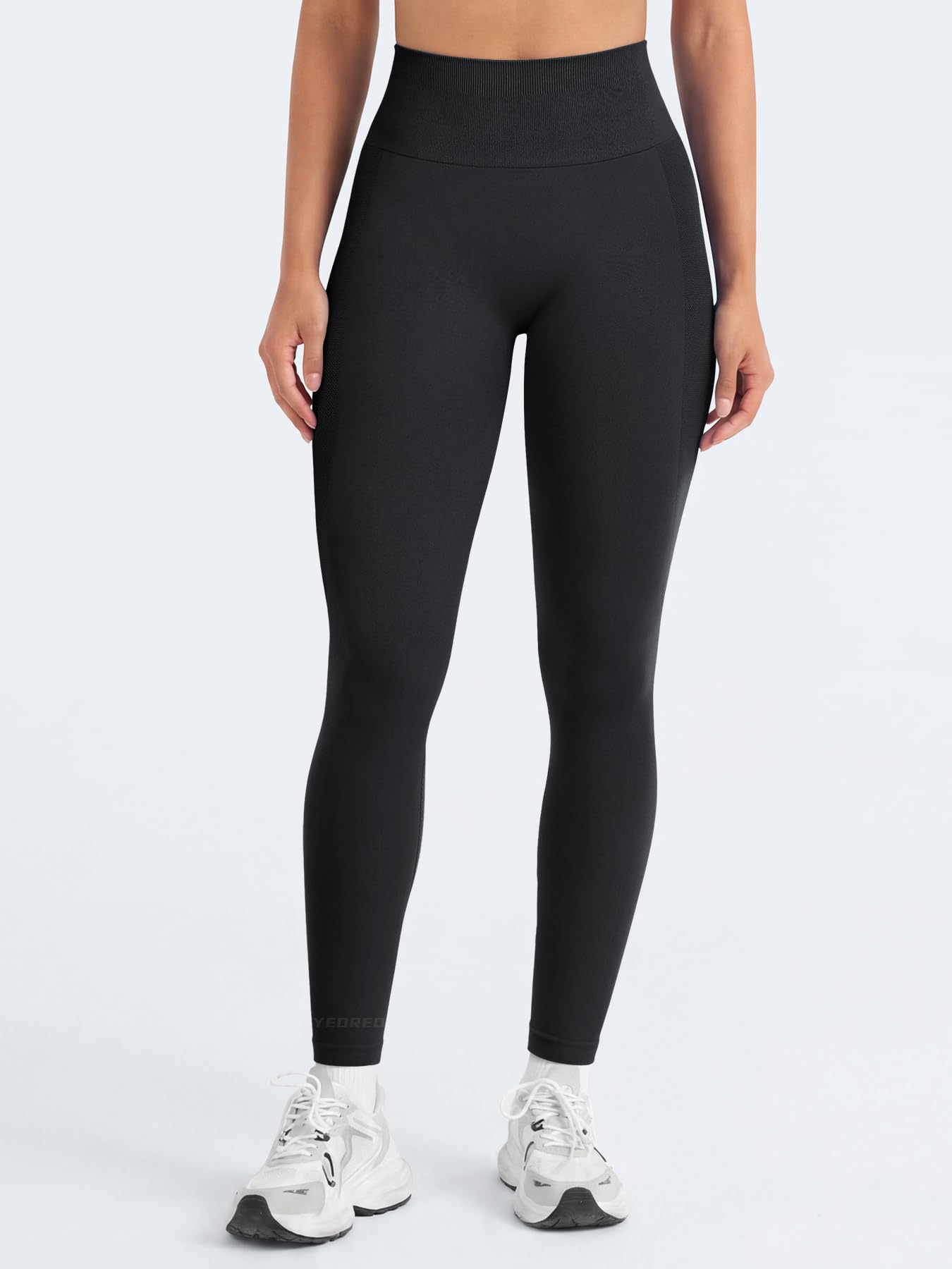 YEOREO Amplify legginsy dla kobiet bezszwowe legginsy scrunch podnoszące pośladki siłownia legginsy sportowe z wysokim stanem