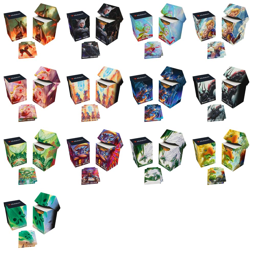 Amazon.com: Ultra Pro - Final Fantasy x Universes Beyond Terra, Herald of  Hope (Commander) 100+ Deck Box for Magic: The Gathering