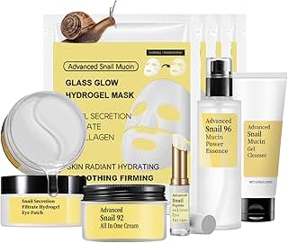 9PCS Snail Mucin Serum Skin Care Set - Mothers Day Gifts - K