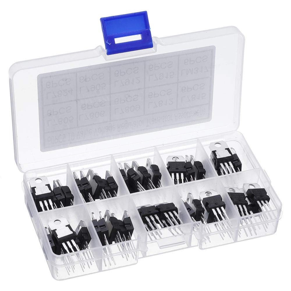 Composants DIY electronics kit régulateur L7812 L7805 pour atelier et robotique