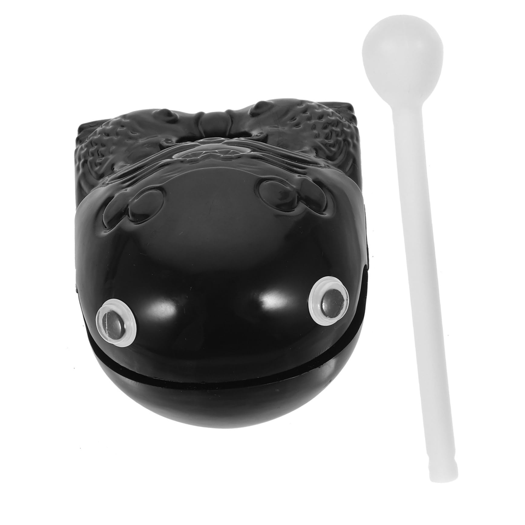 Ciieeo Unique Rhythm Toy Wooden Fish Ornaments Abs Material Percussion Musical Instrument Office Relaxing Musical Toy