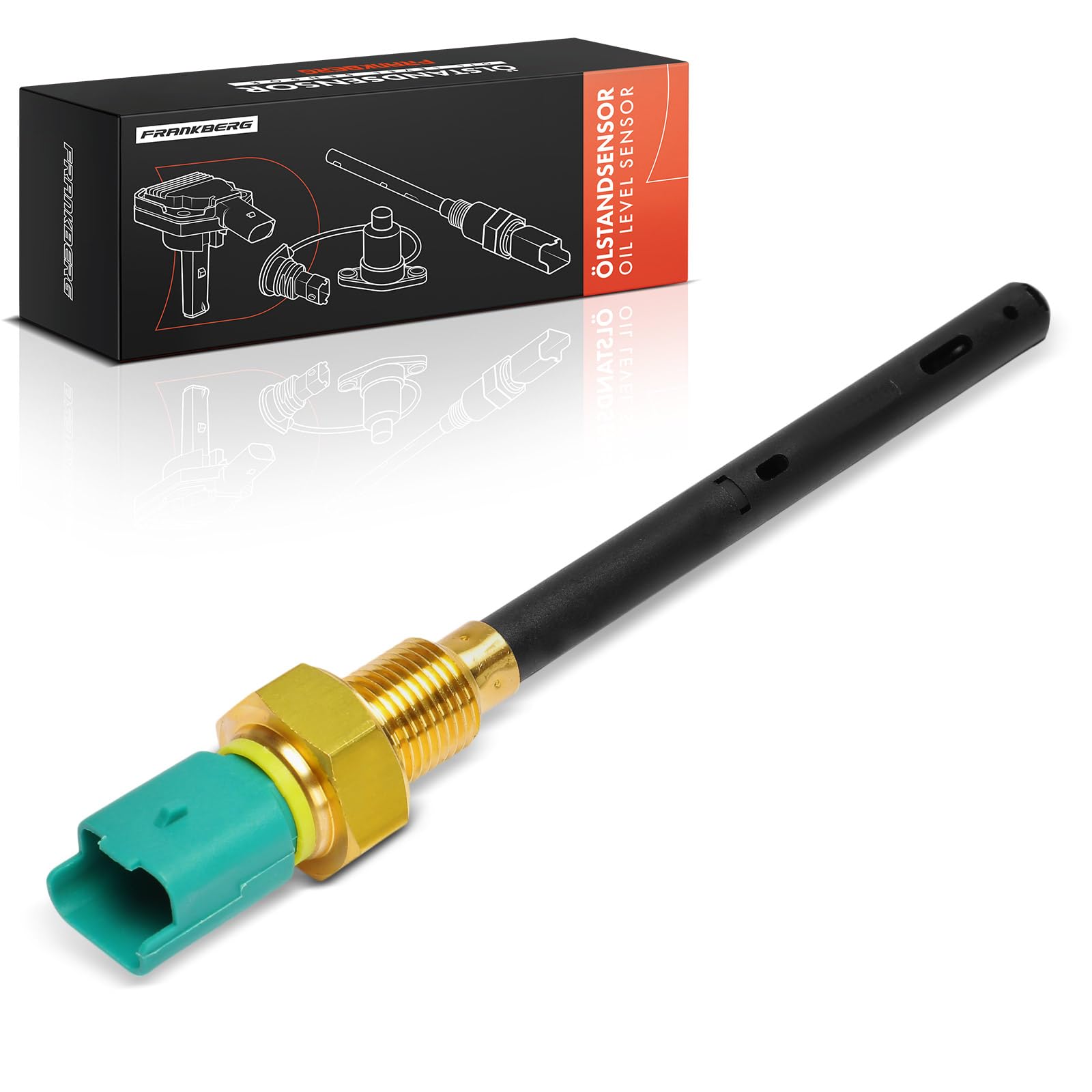 Frankberg Sensor de nivel de aceite compatible con C5 2001-2016 C8 2002-2014807 406 Replace# 1131F2