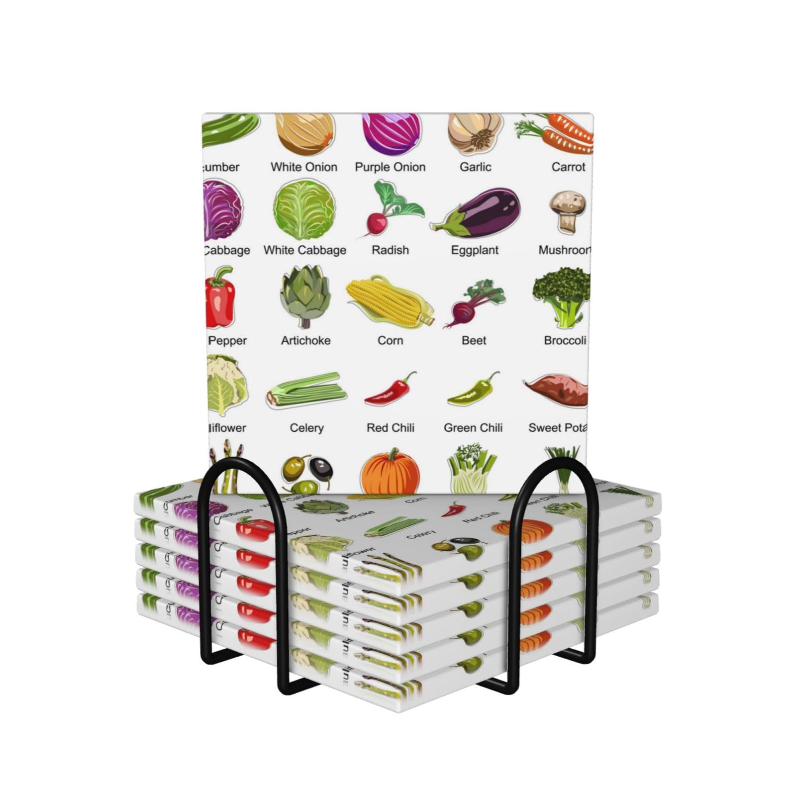 Sous-verres en céramique anti-rayure pour protéger vos tables
