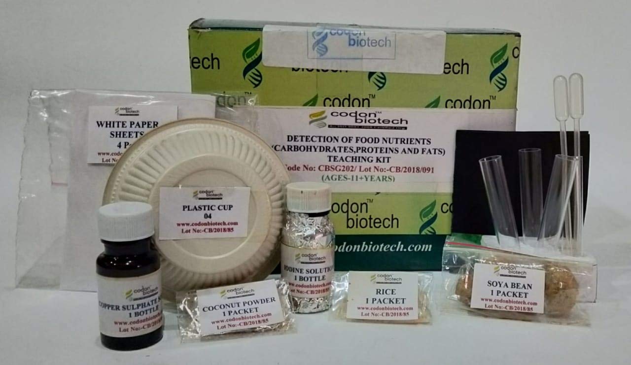 Codon Biotech DIY Kit for Detection of Food Nutrients (B07WWJXCBR) Amazon Price History, Amazon Price Tracker