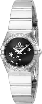 OMEGA Constellation ダイヤモンド✖️パール文字盤腕時計 OMEGA [新品]オメガ コンステレーション クォーツ 25mm ブルー