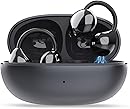 Muzen Open Ear Headphones, Trickle 4g Lightweight Wireless Bluetooth 5.4 Clip On Earbuds with 38H Playtimes, Fit Comfort Sport Ear Clip Earbuds, Hi-Fi Earphones for Fintness Running Workout