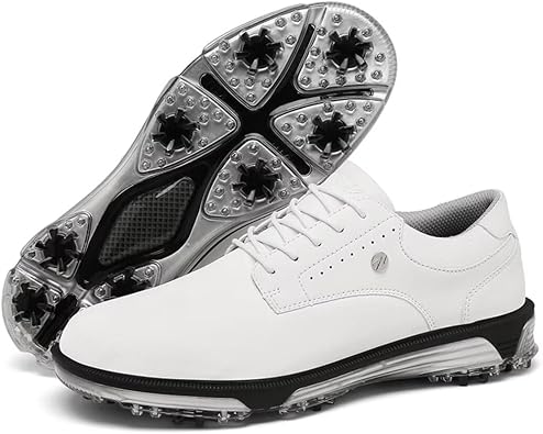 Waterproof Golf Shoes for Men Professional Footwear Anti Slip Lightweight Outdoor Comfortable Training Spikes Sneakers