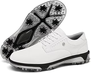 Purfitall Waterproof Golf Shoes for Men Professional Footwea
