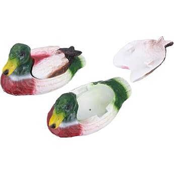 QUARKZMAN Key Hiding Place for Outdoor Faux Ducks with Secret Compartment