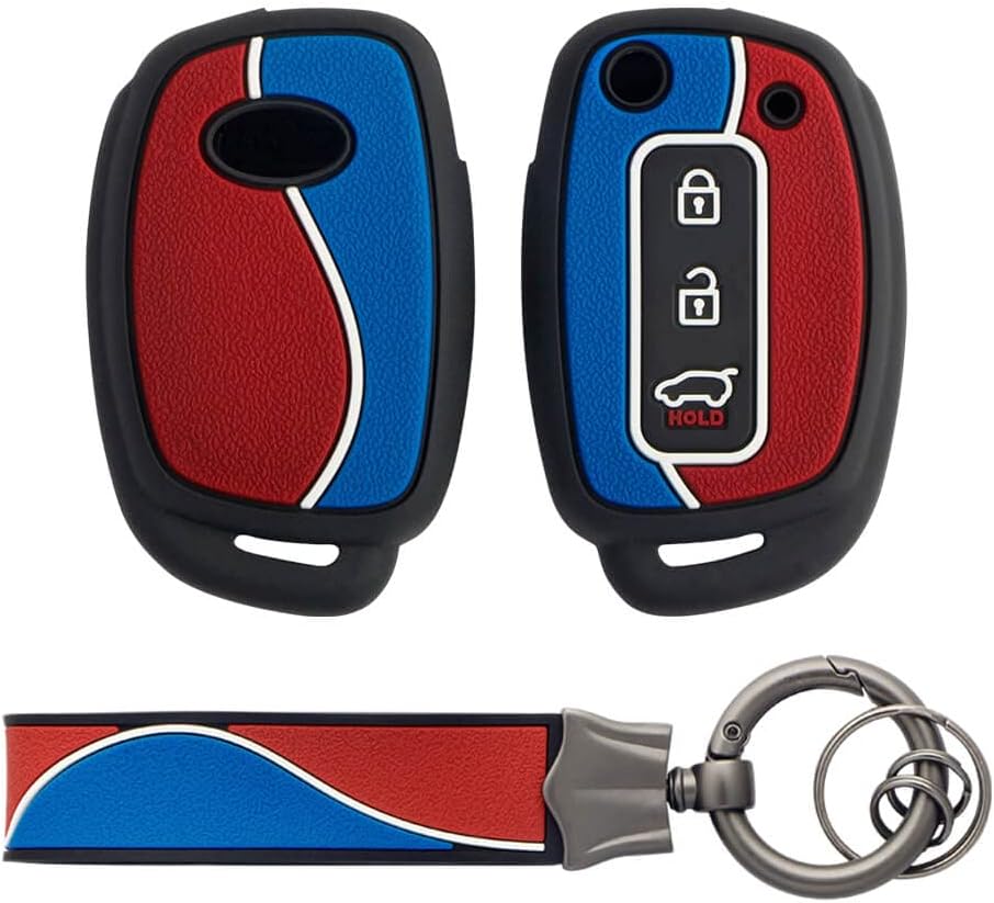 Keycept™ Metal Alloy Key Cover Compatible for Hyundai Creta | Venue ...