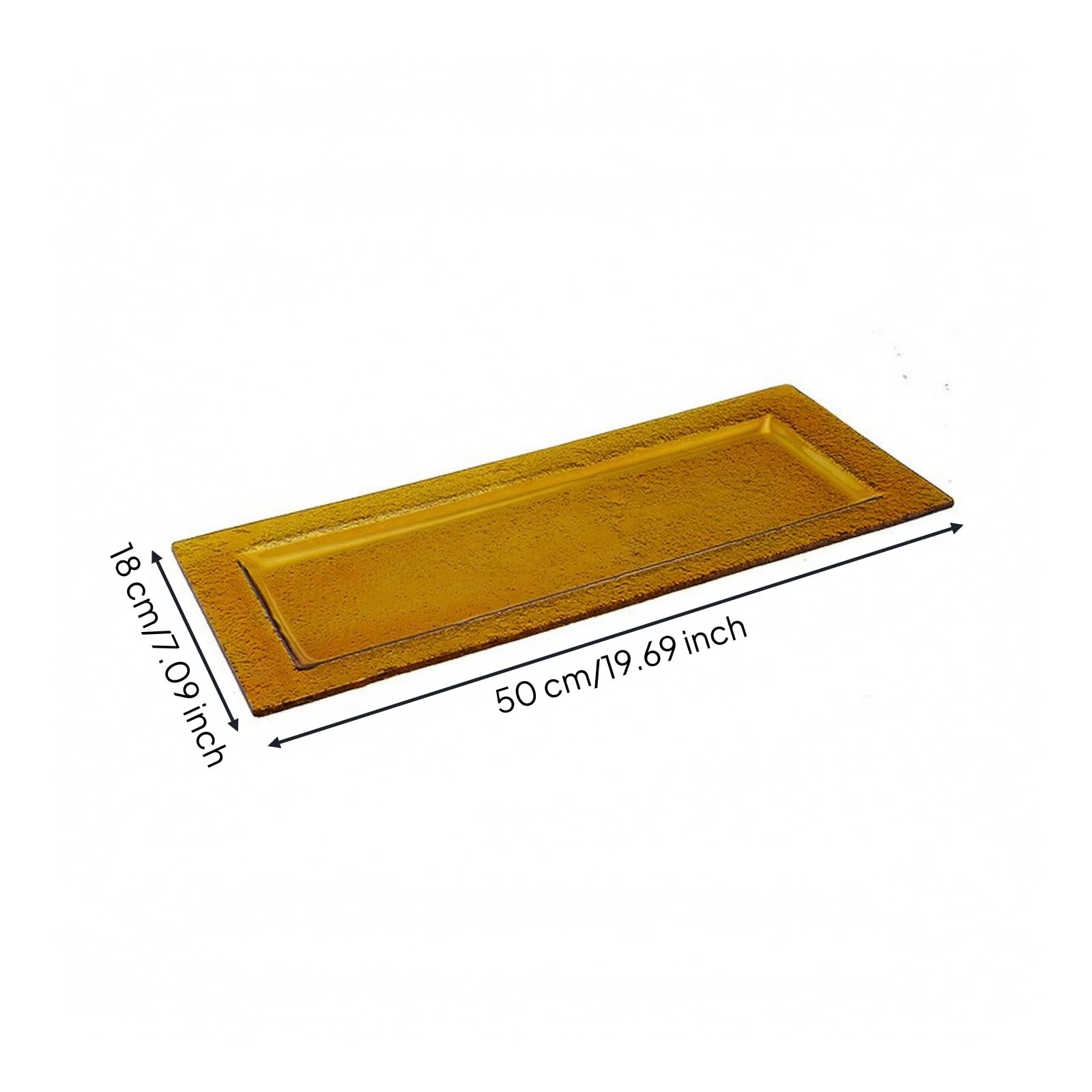 TISHITA Présentoir à Plusieurs Niveaux Léger | Rectangulaire, Présentoir , Robuste, pr , Traiteurs , M , Jaune