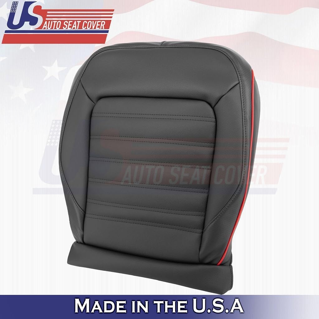 2014 fits Volkswagen Jetta GLI Driver Bottom Synthetic Leather Cover Black