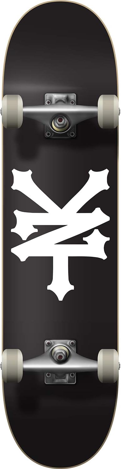 Zoo YorkSkateboards OG 95 Crackerjack Black/White Complete Skateboard - 8" x 31.5"
