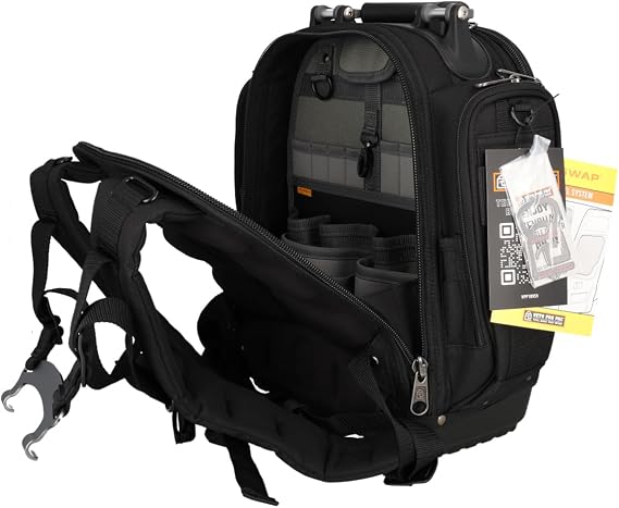 Veto Tech Pac MCP Blackout Compact & Customisable Service Tech Tool Backpack VPP10959