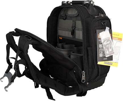 Veto Tech Pac MCP Blackout Compact & Customisable Service Tech Tool Backpack VPP10959