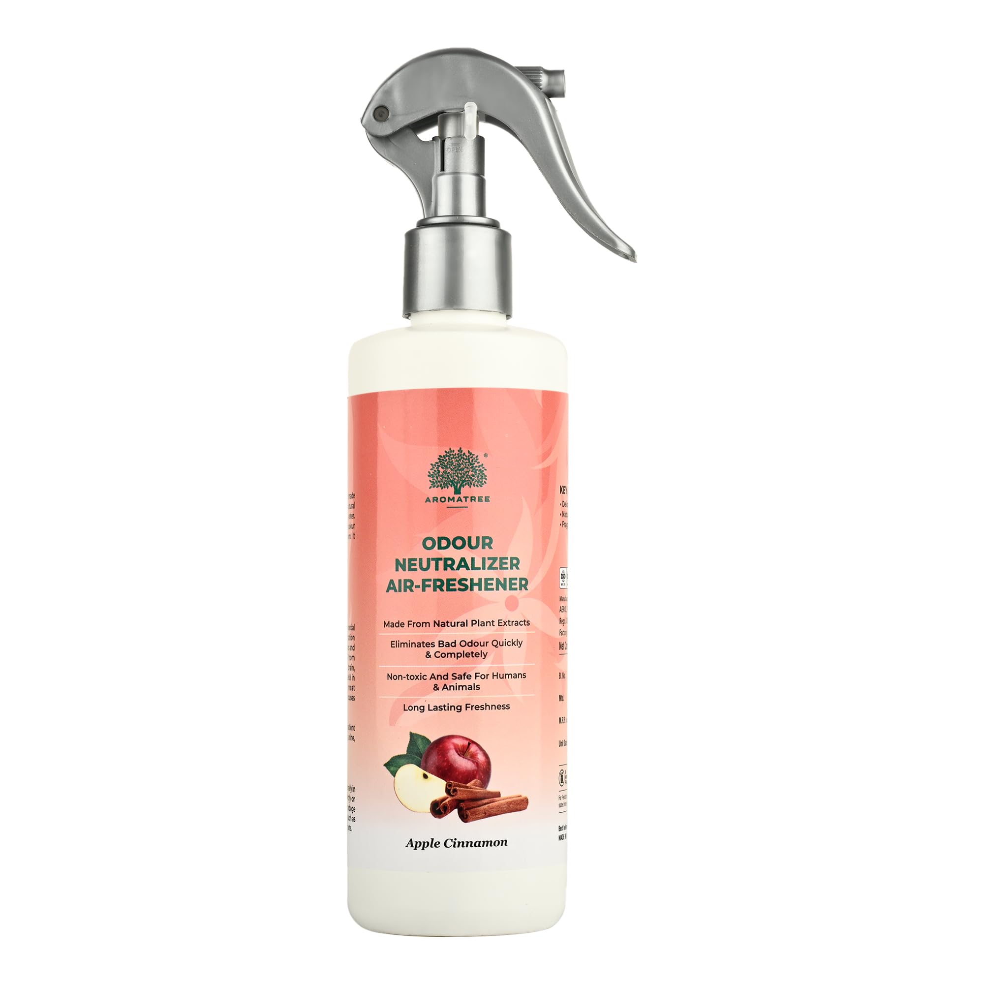 Odour Neutralizer Air Freshener Spray – Apple Cinnamon | Eliminates Bad Smells | Natural Plant-Based, Non-Toxic | Long-Lasting Fragrance for Home, Car & Office-image-35