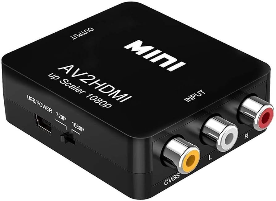 Amazon | RCA HDMI 変換 コンバーター AV to HDMI変換アダプター