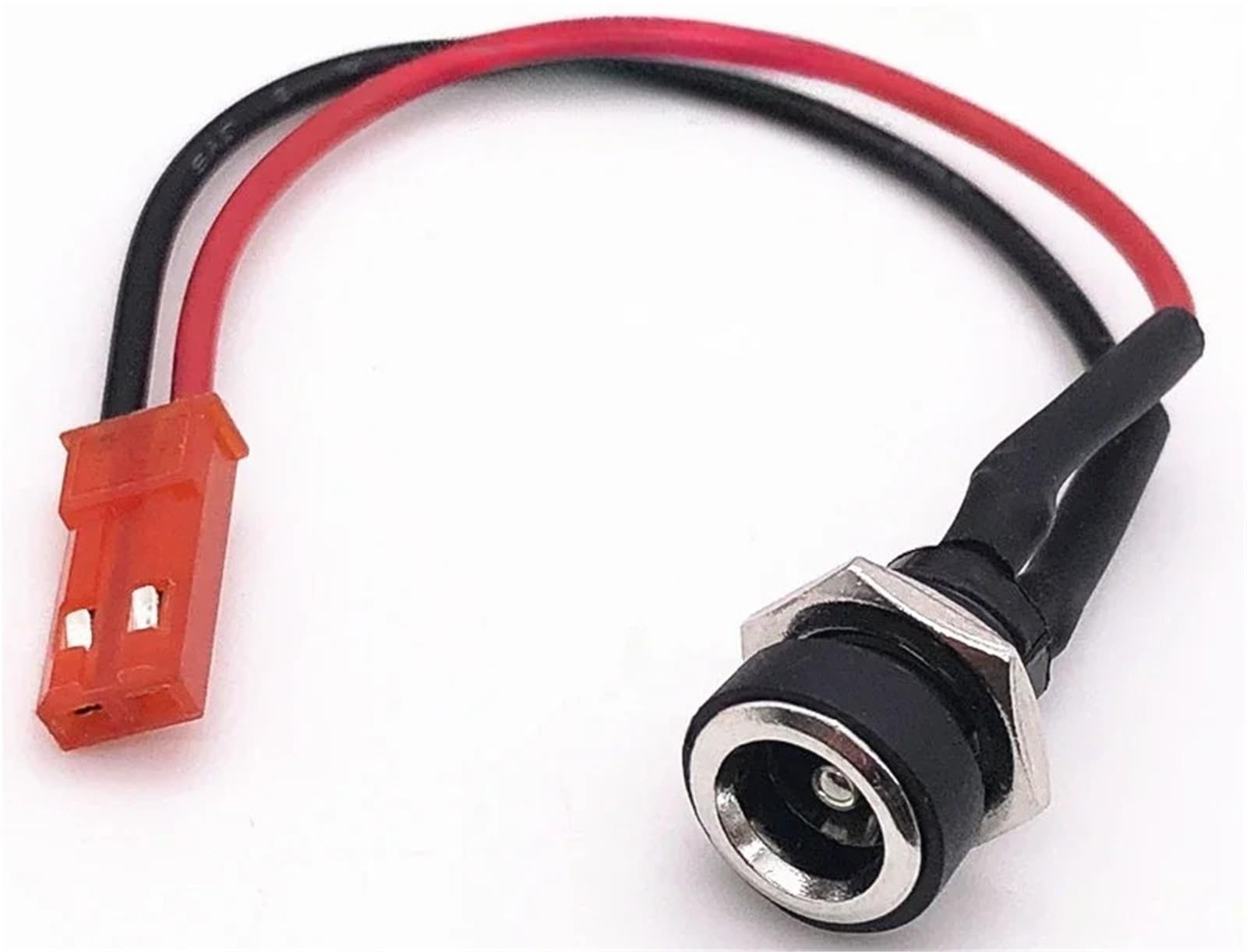 DC-022B 5,5 x 2,1/5,5 mm DC-Adapter für die Montage auf JST-Buchse auf JST, 2-poliges Verbindungskabel, 15 cm