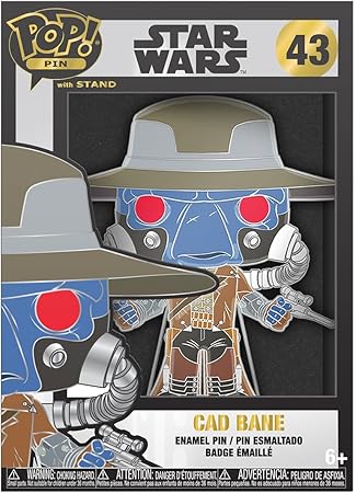 Figura Funko Pop! Large Enamel Pin Star Wars: Clone Wars – Cad Bane por sólo 6,20€ ¡¡64% de descuento!!