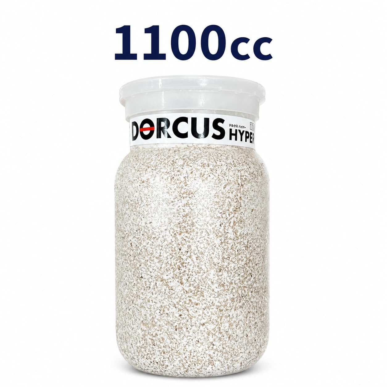 Amazon | DORCUS 菌糸ビン オオヒラ茸菌 1100cc クワガタ幼虫用