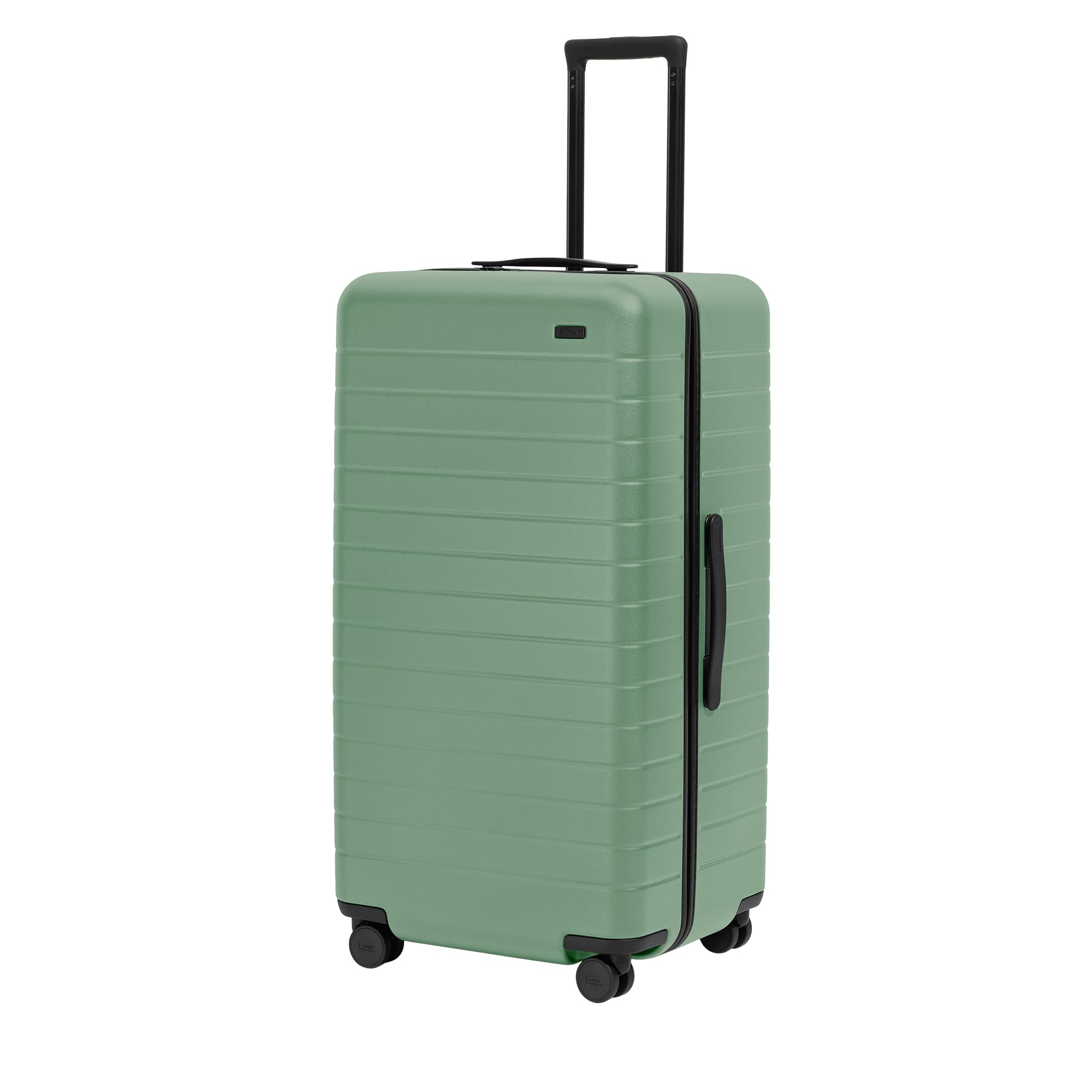 Away Large Trunk Luggage, 31 Inch Hardside Suitcase with Spinner Wheels, Lightweight & Durable, TSA Lock, Ideal for Long Trips, Sea Green