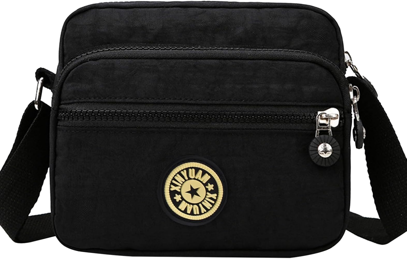 極美品✨CARRNEST　イントレチャート　ショルダーバッグ/斜めがけ　異素材 kesf046a.jpg