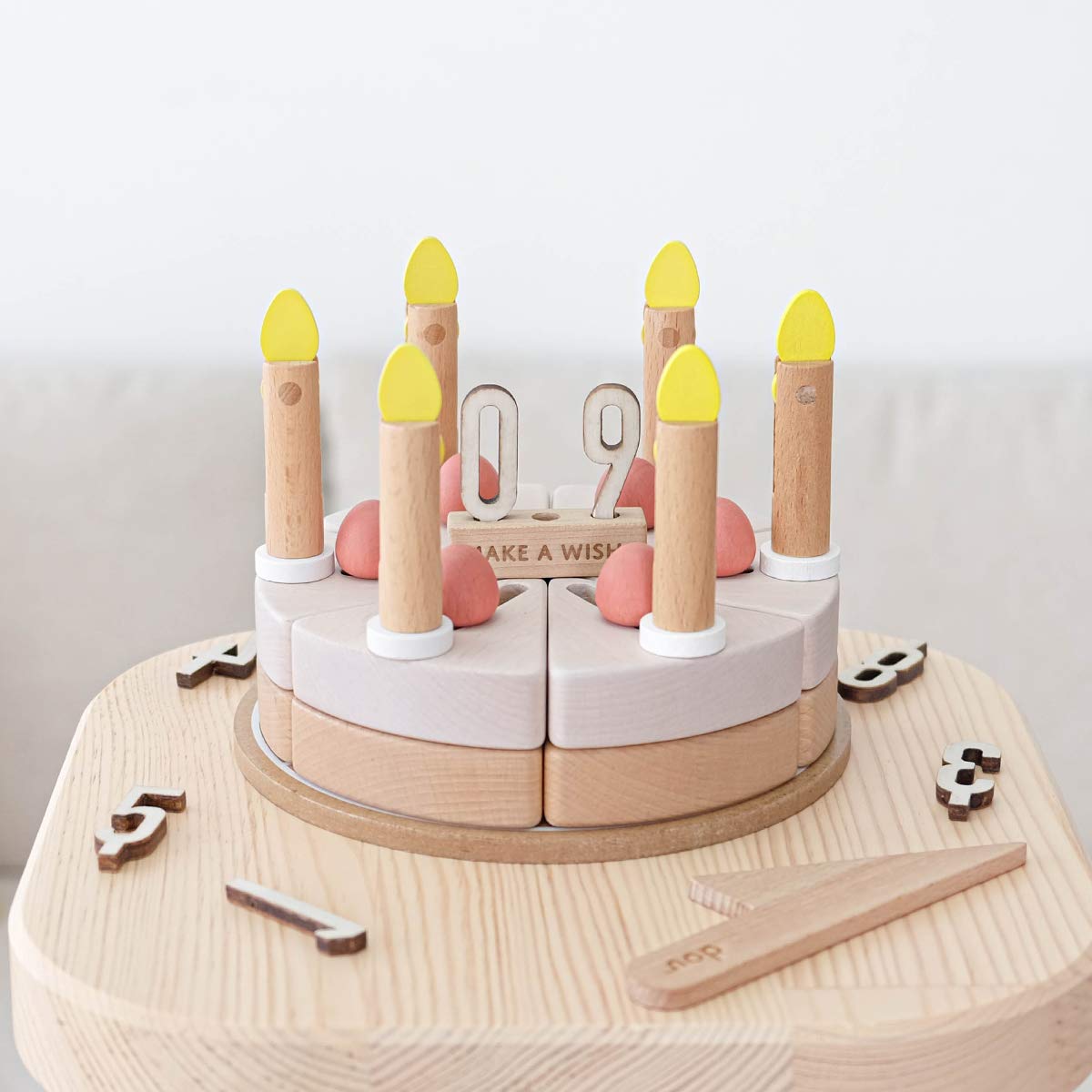 Amazon | dou? ドウ make a wish おままごとセット ケーキセット 木の