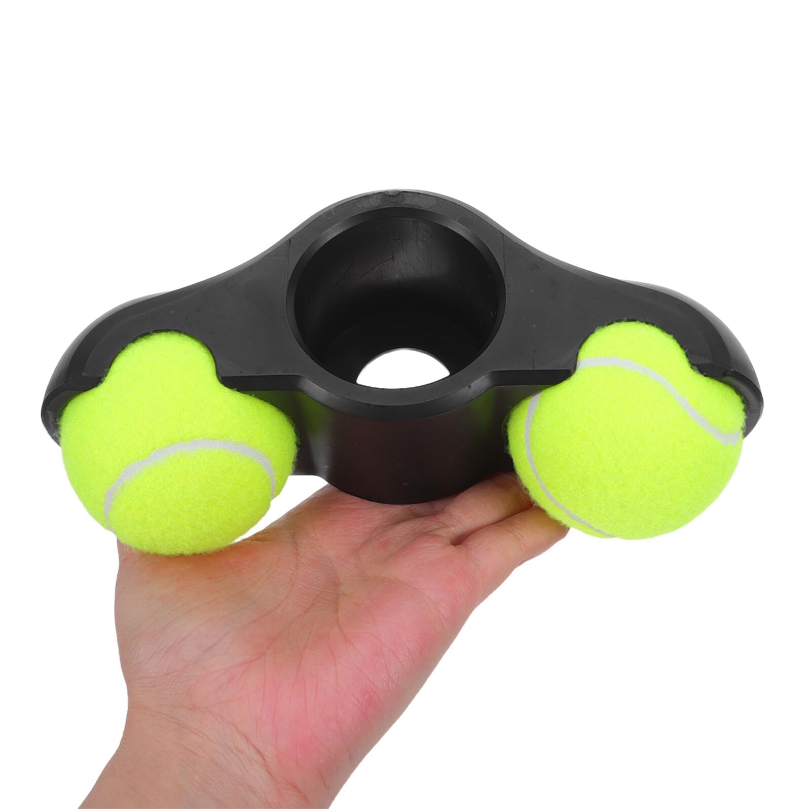 ORFOFE 4 Sztuki Adaptery Do Pedałów Rowerowych Snap Rocker Feet z Piłkami Tenisowymi Antypoślizgowe Akcesoria Stabilizujące Do Trenażerów Rowerowych Stacjonarnych Sprzęt Ćwiczeń Cycling