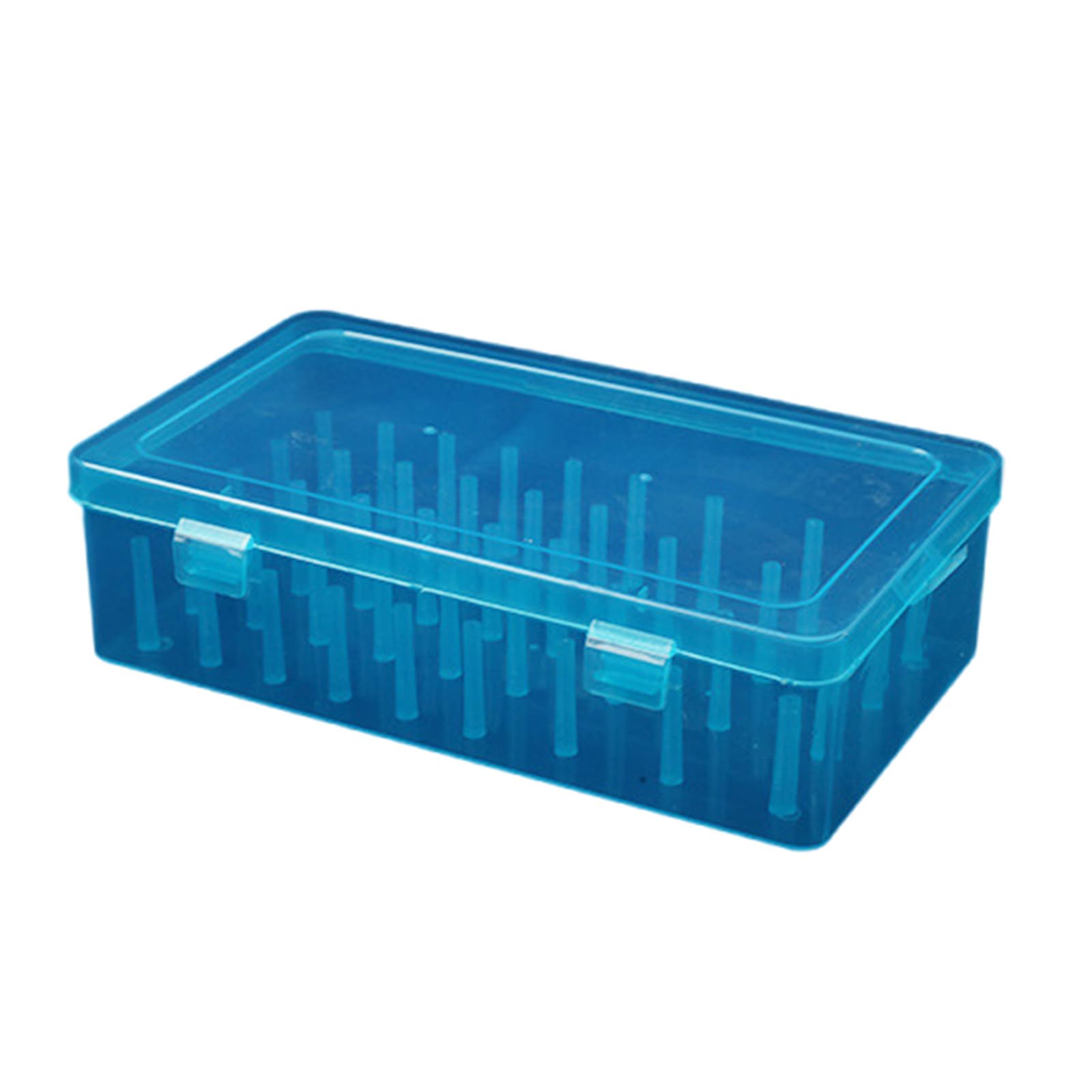 Kalttoy Blue Multipurpose Sturdy Cable Box With 42 Spool Capacity For Tidying Home Organization Home Wire Management Box