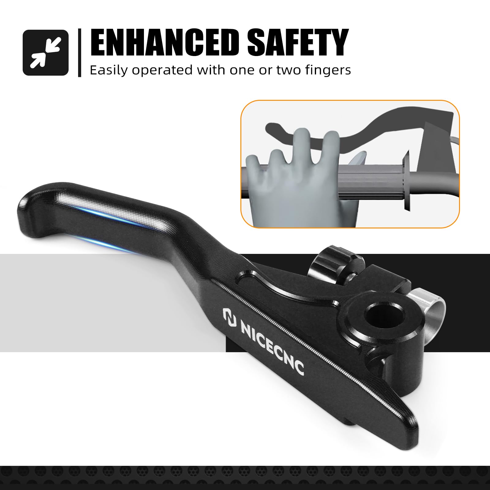 Amazon.com: NICECNC Dirt Bike Shorty Brake Lever Aluminum